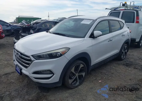 2016 Hyundai Tucson Limited z USA, uszkodzony, nr VIN KM8J33A25GU157339